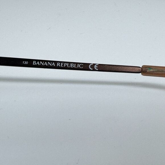 Banana Republic Eyeglasses Cate JVA Matte Brown Rectangle Frame 51-14 130 H14500 - Picture 7 of 8